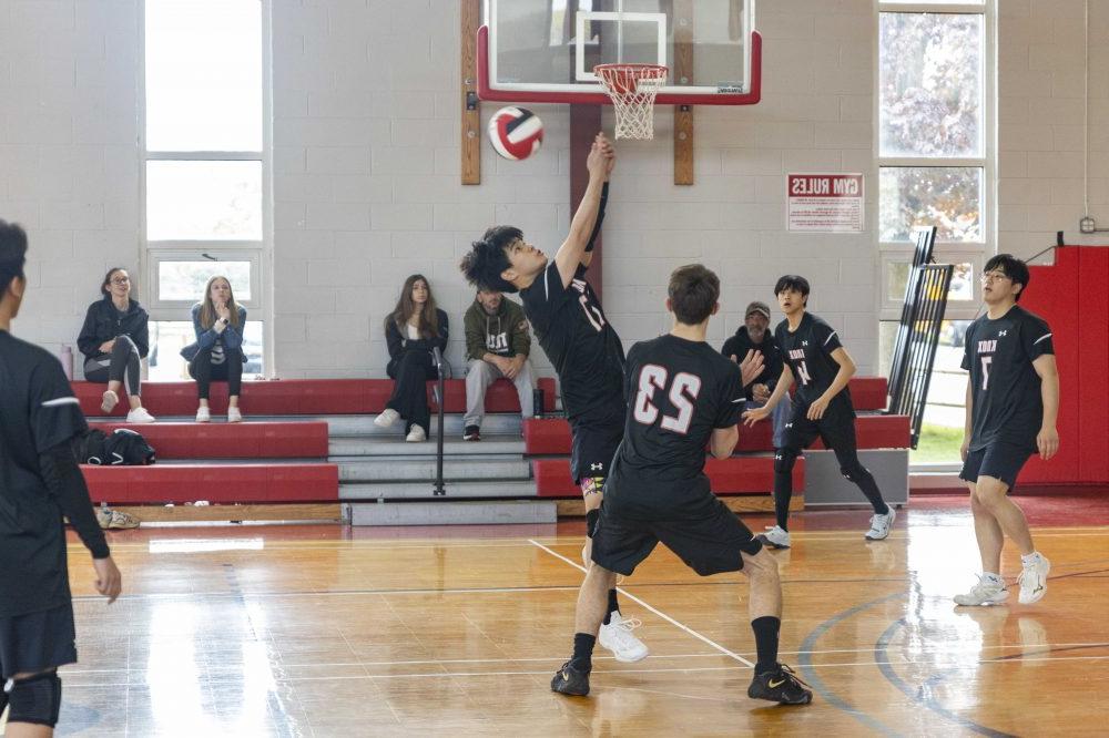 Knox Boys Volleyball Action Photo